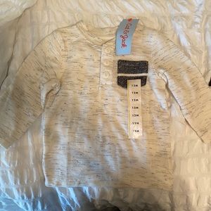 NWT Cat & Jack Long Sleeve Henley